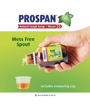 Prospan Kids Cough Syrup + Mucus Relief - Alcohol-Free Non-Drowsy Sugar-Free Ivy Leaf Extract | 100mL - International Shipping Available - Buy Online on GoSupps.com