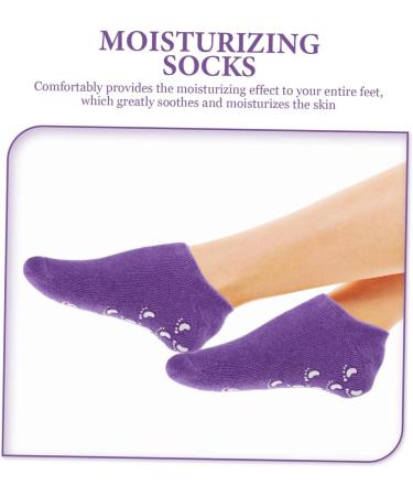 Healeved 6 Pairs Gel Socks Miss Cotton Yarn Facial Mask Soft - Buy Online on GoSupps.com