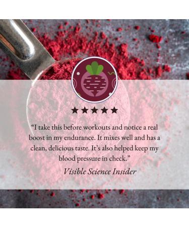 Visible Science Beet Root Powder Superfood with Antioxidants Circulation & Endurance Support 219 Grams 1 Jar - Buy Online on GoSupps.com
