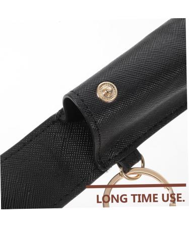 HONMEET 2pcs Key Ring Leather Pouch For Lipstick Necklace Holder Small Holder Lip Balm Moisturizing Small Leather Case Holder Chopsticks Girl Bags - Buy Online on GoSupps.com