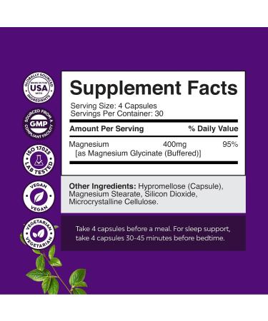 Bundle of D Mannose Capsules for Urinary Tract Health for Women Fast Acting Super Concentrated Cranberry 90ct and Pure Magnesium Glycinate 400mg Per Serving for Mood Sleep and Relaxation - Buy Online on GoSupps.com