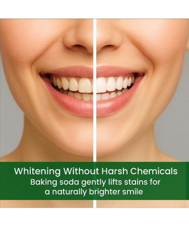 BrightenUp Toothpaste Tablets Natural Whitening with Nano-Hydroxyapatite Xylitol & Peppermint | Chewable Fluoride-Free Plastic-Free TSA-Friendly | Remineralizes Enamel | 60 Tablets (1 Month) - Buy Online on GoSupps.com