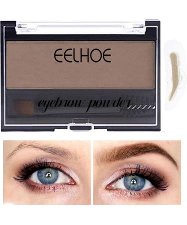 Eyebrow Makeup - Natural g Eyebrow Powder Kit - Waterproof Trio Kit for Photography Wedding Outdoor Guanglu Light Brown - Buy Online on GoSupps.com