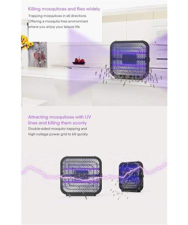 UV Mosquito Killer Double-sided Chandelier for Terrace Porch Backyard Home or Camping - Buy Online on GoSupps.com