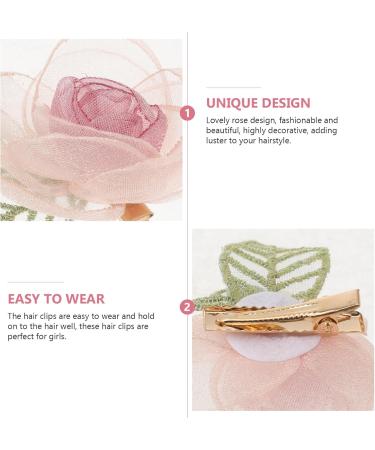 minkissy Flower Hair Accessories Girls Hair Accessories Bridal Hair Accessories Girl Hair Accessories Flower Hair Clips for Women Hair Decorations for Women Bride Metal Hairpin Cute - Buy Online on GoSupps.com