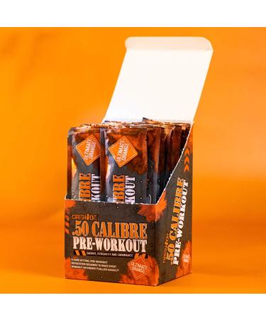 Grenade 50 Calibre Pre-Workout Ultimate Orange Sachets - 50 Servings - Buy Online on GoSupps.com