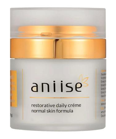 Restorative Face Cream with Vitamin E for Daily Use - Reduces Wrinkle Hydrates and Refreshes Skin - Gentle Moisturizer Normal Skin Formula - All Natural Vegan 1 oz (Packaging May Vary)