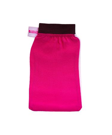 Glorious GLMR Works Exfoliating Mitt | Korean/Moroccan Kessa Style | Double Sided Viscose Rayon | Face & Body Exfoliator Glove - Buy Online on GoSupps.com