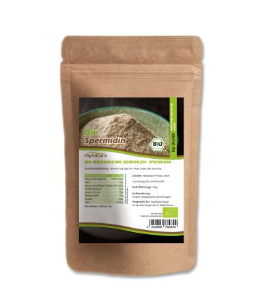 mynatura Mynatura Organic Ground Wheat Germ I idine Cure I Wheat Germ Powder I Natural Proteins I Dietary Supplement I Plant I In Bag (1 x 250 g)