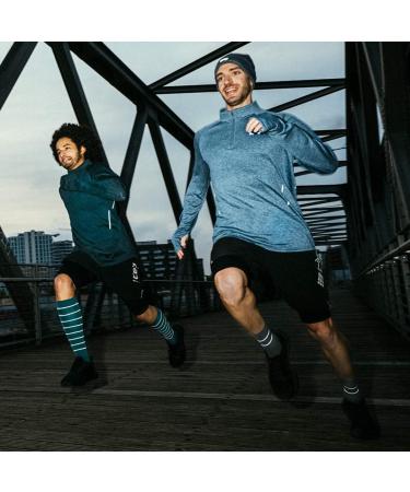 CEP Reflective Mid Cut Socks - Men's Medium Black - Buy Online on GoSupps.com