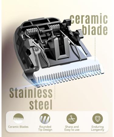 Oneisall Replacement Blades for Dog Clippers - High-Quality Grooming Accessories for Perfect Pet Haircuts - Buy Online on GoSupps.com