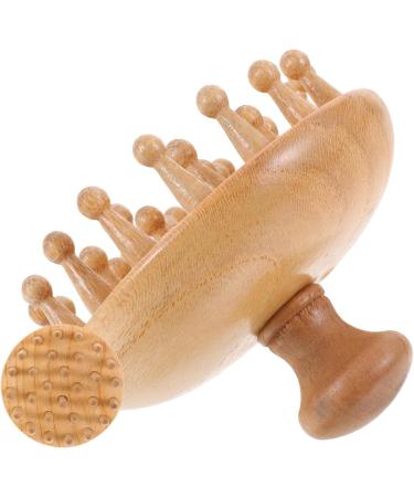 Beavorty 4-Piece Wooden Massage Comb Set - Beech Hairbrush for Scalp Relief Tension Release & Comfort | Wide Tooth & Curved Design for Women - Buy Online on GoSupps.com
