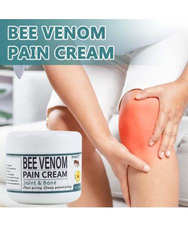 2-Pack Bee Venom Pain Cream | Natural Relief for Arms Waist Legs & More - Fast Shipping Worldwide - Buy Online on GoSupps.com