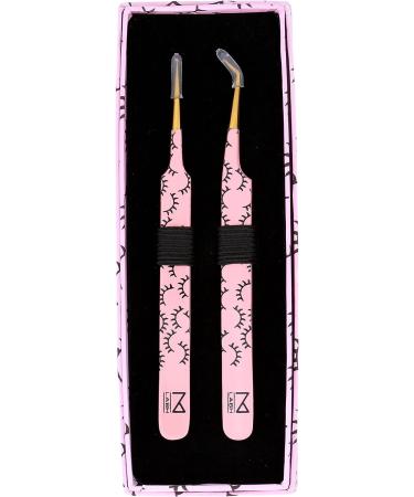 M Lash Volume & Straight Tweezer Set for Eyelash Extensions - Precision Tools for Perfect Application - Buy Online on GoSupps.com