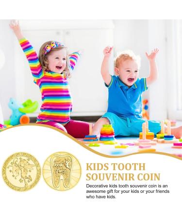 12 Tooth Fairy Coins Set Gold Tooth Fairy Gifts for Boys & Girls | Perfect Souvenir & Gift Ideas - Buy Online on GoSupps.com