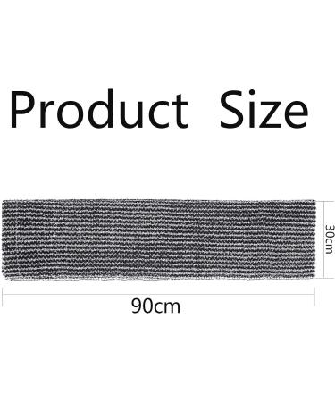 Exfoliating Body Towel Scrubber for Men and Women - Shower Wash Cloth Loofah Back Scrubber for Skin Care - Buy Online on GoSupps.com