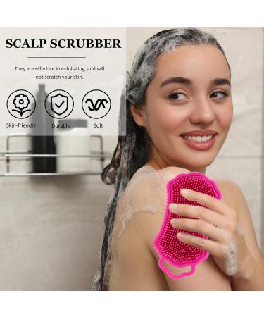 Coolhiya Silicone Scalp & Body Massage Brush - Ultimate Bathing Washer & Cleaning Device for Deep Cleansing & Relaxation - Buy Online on GoSupps.com