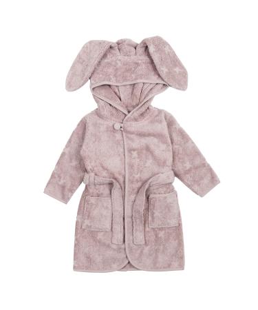 M sli by Green Cotton Baby Girl Bathrobe Bunny 110 Nightingale