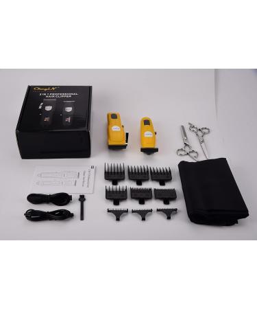 CkeyiN Hair Clippers for Men with Cordless Close Cutting T-Blade Trimmer Kit 6500RPM Professional Hair Cutting Kit Beard Trimmer Barbers Men Kids Clipper Set Rechargeable LED Display Grooming Kit Gold - Buy Online on GoSupps.com
