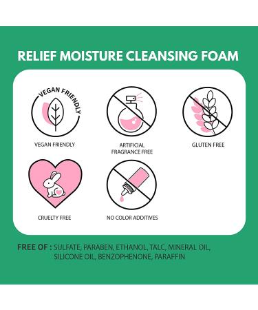 MAKEPREM Hydrating Cleansing Foam for Sensitive Dry Skin - 8.45 Fl Oz - Low pH 5.5 Face Wash with Naturally-derived Ingredients - Safe Me. Relief Moisture - Pack of 1 - Buy Online on GoSupps.com
