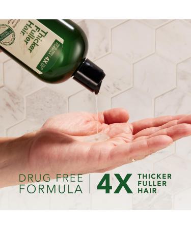 Thicker Fuller Hair 2-in-1 Thickening Shampoo & Conditioner for Men | Hydrating Shampoo for Thinning Hair with Aloe | 12 oz - International Shipping Available - Buy Online on GoSupps.com