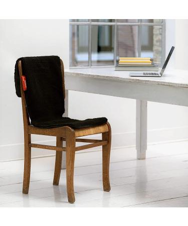 Stoov Big Hug Woolly Wireless Heating Blanket - Infrared Thermal Seat Pad for Office & Camping 40x110 cm Black with Auto Switch-Off - 6 Hours of Comfort - Buy Online on GoSupps.com