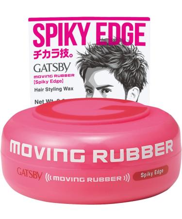 Mandom Gatsby Moving Rubber Hair Styling Wax Spiky Edge 2.8 oz