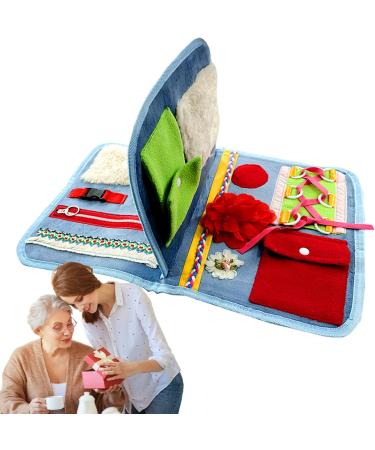 Fidget Blanket for Comforting Autistic Activities Pad | Fidget Blanket for Adults with Versatile Loss Fidget Toys for - Buy Online on GoSupps.com