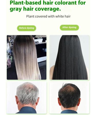 Bubble Mousse Hair Dye Shampoo sustainable plantbased foam hair dye fastacting hair dyes for all hair types natural black - Buy Online on GoSupps.com