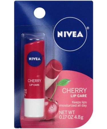 Nivea Lip Care A Kiss of Flavor Lip Care Stick - Cherry - Buy Online on GoSupps.com