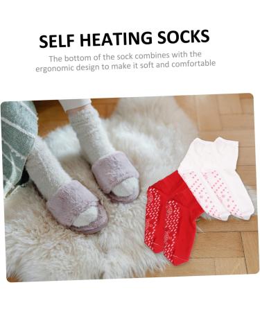 Plafope Women's Self-Heating Winter Socks - 4 Pairs Breathable & Comfortable for Outdoor Hiking - Perfect for Men & Women - Buy Online on GoSupps.com