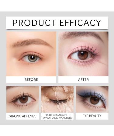 NTHFECG Waterresistant mascara black mascara volume and length small brush clumpfree dirtrepellent and waterresistant easy to remove 2 items - Buy Online on GoSupps.com