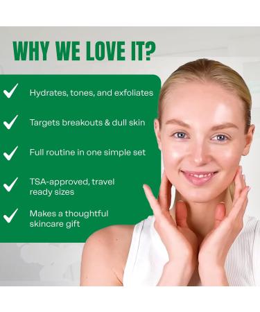 A Little Bit of Mario 10-Piece Skincare Kit Vitamin C Serum Glycolic Acid Toner Hyaluronic Dew Cream Collagen Mask HOCI Spray & Cleanser Brightening Anti-Aging & Hydration Travel & Gift Set - Buy Online on GoSupps.com