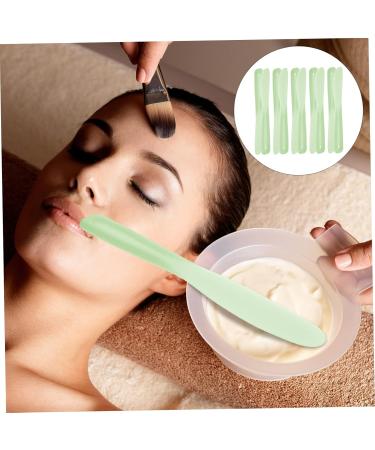 Baluue 10pcs Tool Stick Makeup Mixing Spatula Face Mask Mixing Tools Spatula Scoops Pp re-usable 20.5x3x0.6cm Green - Buy Online on GoSupps.com