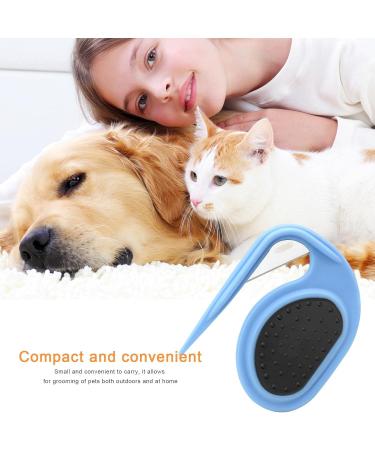 Dog Comb | Pet Mat Splitter Pet Hair Clippers Comb Dematting Hair Removal Professional Grooming Tool for Dogs Blue - Buy Online on GoSupps.com