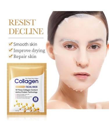 Collagen Skin Care Set 7PCS Skincare Gift Set for Women with Facial Cleanser Serum Toner Eye Cream Cream & Face Mask Anti Aging Face Care Kit for Hydrate & Firm Skin Smooth Wrinkles - Buy Online on GoSupps.com