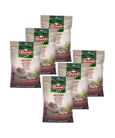 Lot 6x Red Zaatar - Durra - 400g bag