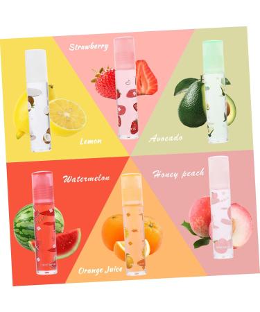 VICASKY 6 Pi ces Set De Soin L vres Hydratant Saveur Fruit Brillant Transparent Protecteur Naturel Pour L vres Maquillage Fille Anti-s che Cadeau Portable - Buy Online on GoSupps.com