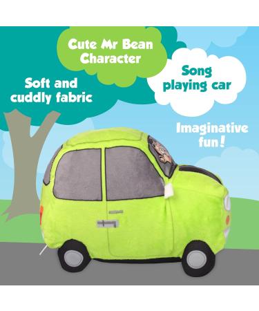 Mr Bean 1256 Musical Car Plush Soft Toy | Sound Effects | Ages 3+ | Green - Buy Online on GoSupps.com