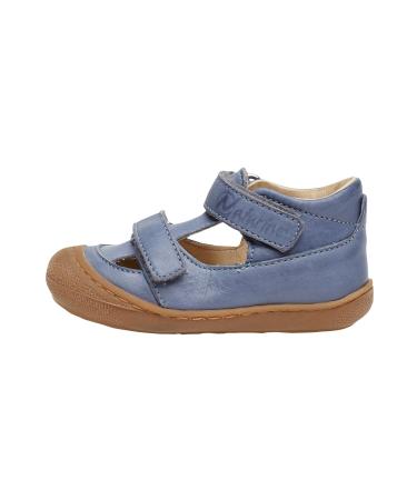 Naturino Puffy-Leather Shoes 7.5 UK Blue Celeste 0c08