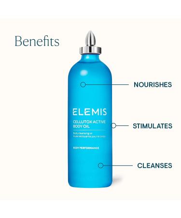 ELEMIS Cellutox Active Body Oil | Nourishing Anti-Cellulite Oil | Detoxifying & Stimulating | 100mL | 3.3 Fl Oz - Buy Online on GoSupps.com