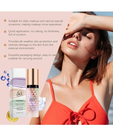 Rubu22a 3in1 primer for the face for applying makeup sun protection insulation cream SPF 50+ primer concealer foundation 3 colours primer makeup A 40 g A 013 g 300er Pack - Buy Online on GoSupps.com