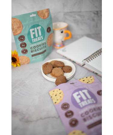 Fit Treats Graham Better-For-You Healthy Cookies Gluten-Free Nut-Free Vegan 125g - Buy Online on GoSupps.com