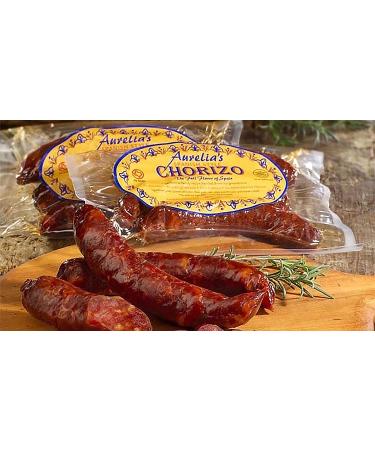 Aurelia's Spanish Chorizo - All-Natural, Keto Friendly, Fully Cooked Sausage - 8oz - Buy Online on GoSupps.com