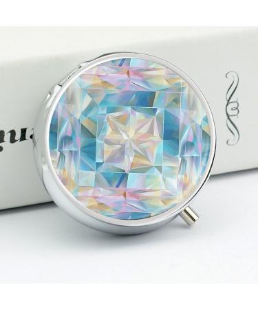 Travel Pill Box with 3 Compartments - Light Blue Portable Pill Organizer for Handbag & Pocket - Ideal for Medicine Storage - Buy Online on GoSupps.com