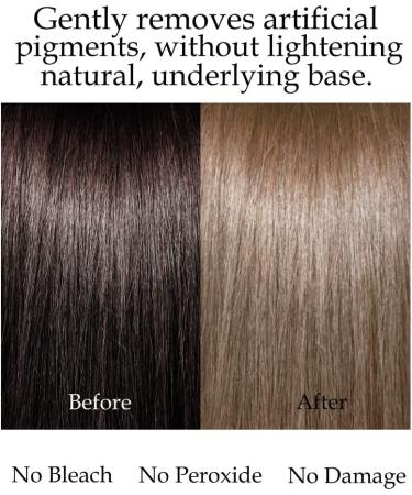 Scott Cornwall Decolor Remover - Permanent Hair Color, Bleach, Peroxide & Ammonia Free Formula - Cruelty Free Vegan Friendly - At-Home Salon Style Hair Dye Removal - Buy Online on GoSupps.com