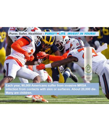 PUREFY Hand and Skin Cleanser (4oz 2pk) - Hypoallergenic Made with Purefypro Antimicrobial Hypochlorous Technology Great for Sensitive Skin Promotes Natural Defense of Eczema Dermatitis Acne. - Buy Online on GoSupps.com