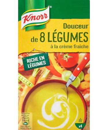 Knorr Sweet Soup of 8 Vegetables with Fresh Cream 1L