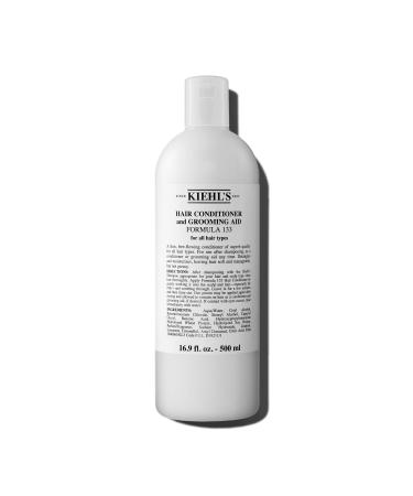 Kiehl's Hair Conditioner and Grooming Aid Formula 133 Moisturizing Leave-in Conditioner Softens and Detangles Hair Use on Wet or Dry Hair for All Hair Types - 16.9 fl oz