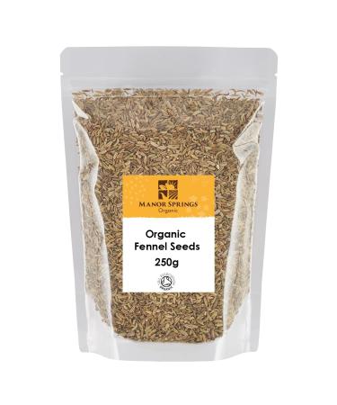 Organic Fennel Seeds 250g by Manor Springs Organic